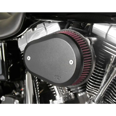 K & N Street Metal Air Intake Kit - Flare - Black - Twin Cam RK-3932B