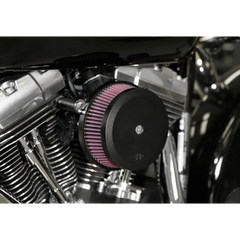 K & N Street Metal Air Intake Kit - Hammer - Black - Twin Cam RK-3933B