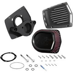K & N Street Metal Air Intake Kit - Shaker - Black - M8 RK-3955