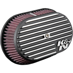 K & N Street Metal Air Intake Kit - Side Drift - Black - Softail/Touring/Trike RK-3952