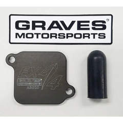 Kawasaki Ninja EX400 Smog Block Off Plates - Parts