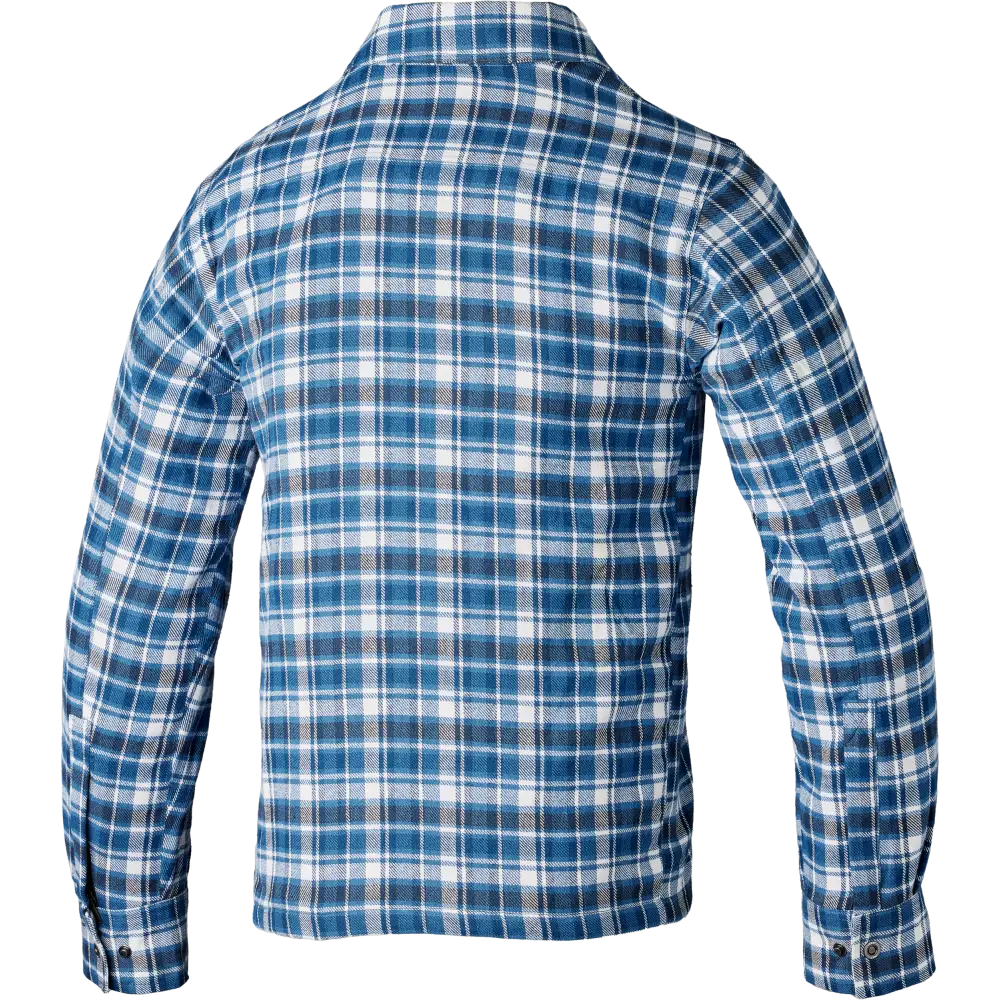 Kevlar Lumberjack Ce Shirt Blue/Grey Check Xs