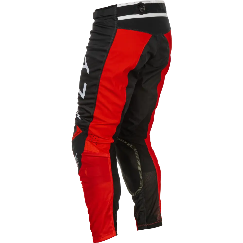 Kinetic Mesh Center Pants Black/White/Red Sz 28