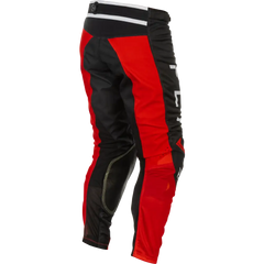Kinetic Mesh Center Pants Black/White/Red Sz 36