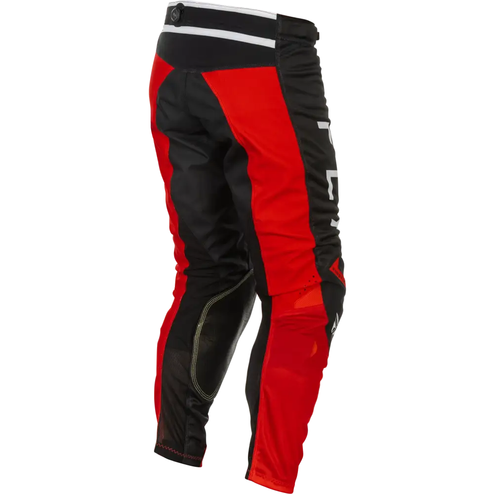 Kinetic Mesh Center Pants Black/White/Red Sz 38