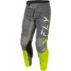 Kinetic Mesh Center Pants Grey/White/Hi Vis Sz 28