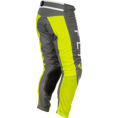 Kinetic Mesh Center Pants Grey/White/Hi Vis Sz 28