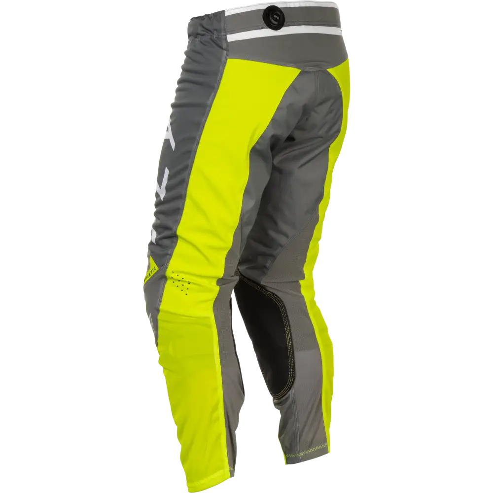 Kinetic Mesh Center Pants Grey/White/Hi Vis Sz 34