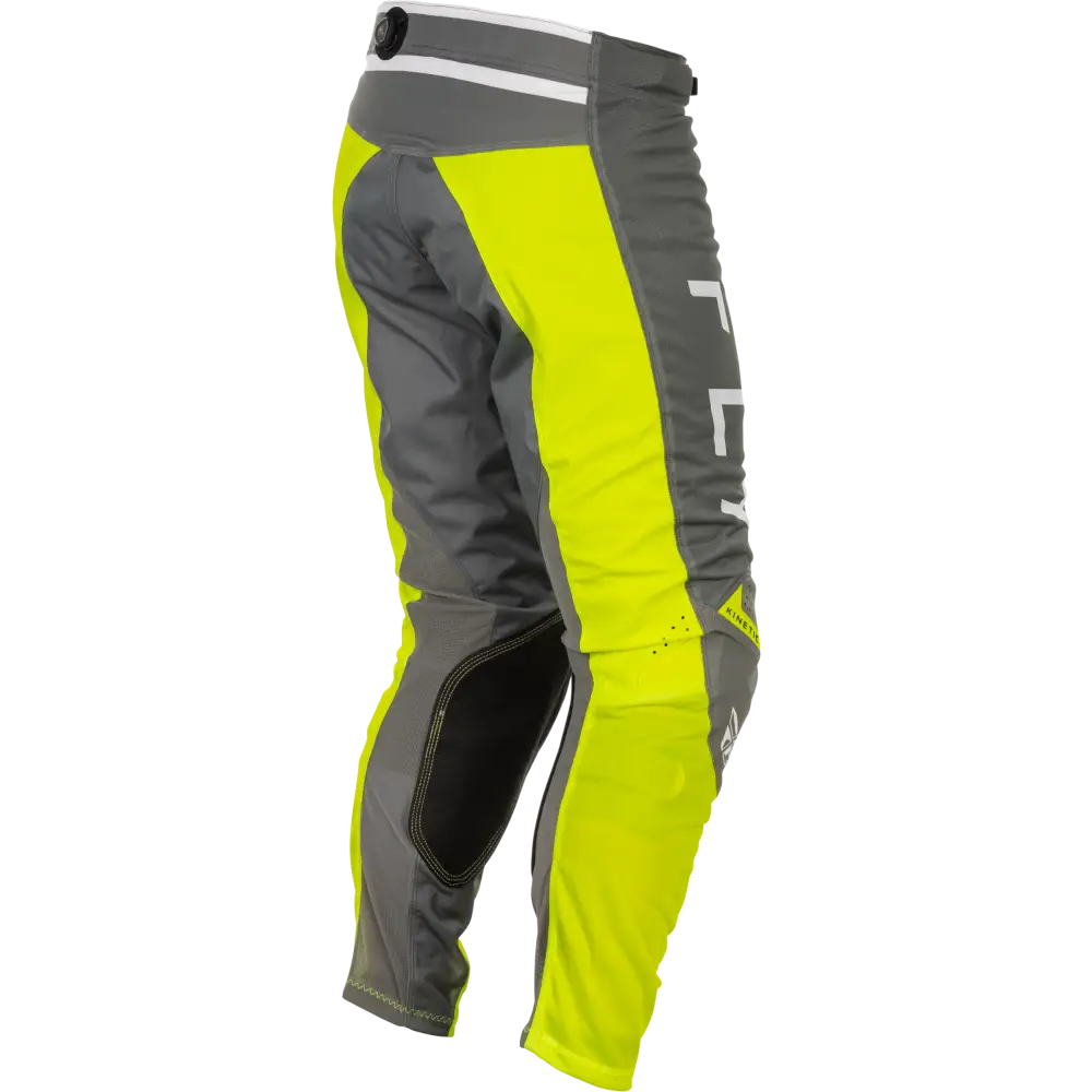 Kinetic Mesh Center Pants Grey/White/Hi Vis Sz 34