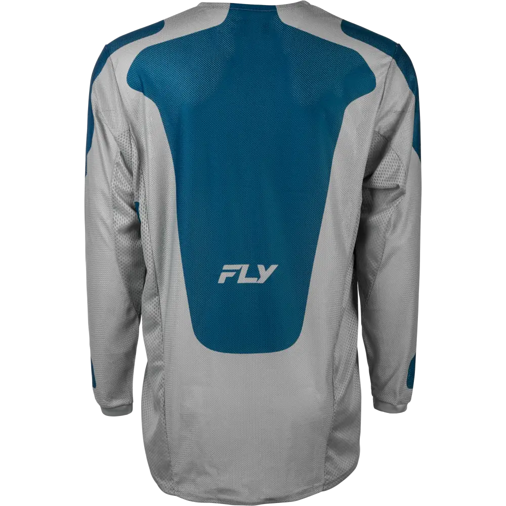Kinetic Mesh Sym Jersey Grey/Blue 2x