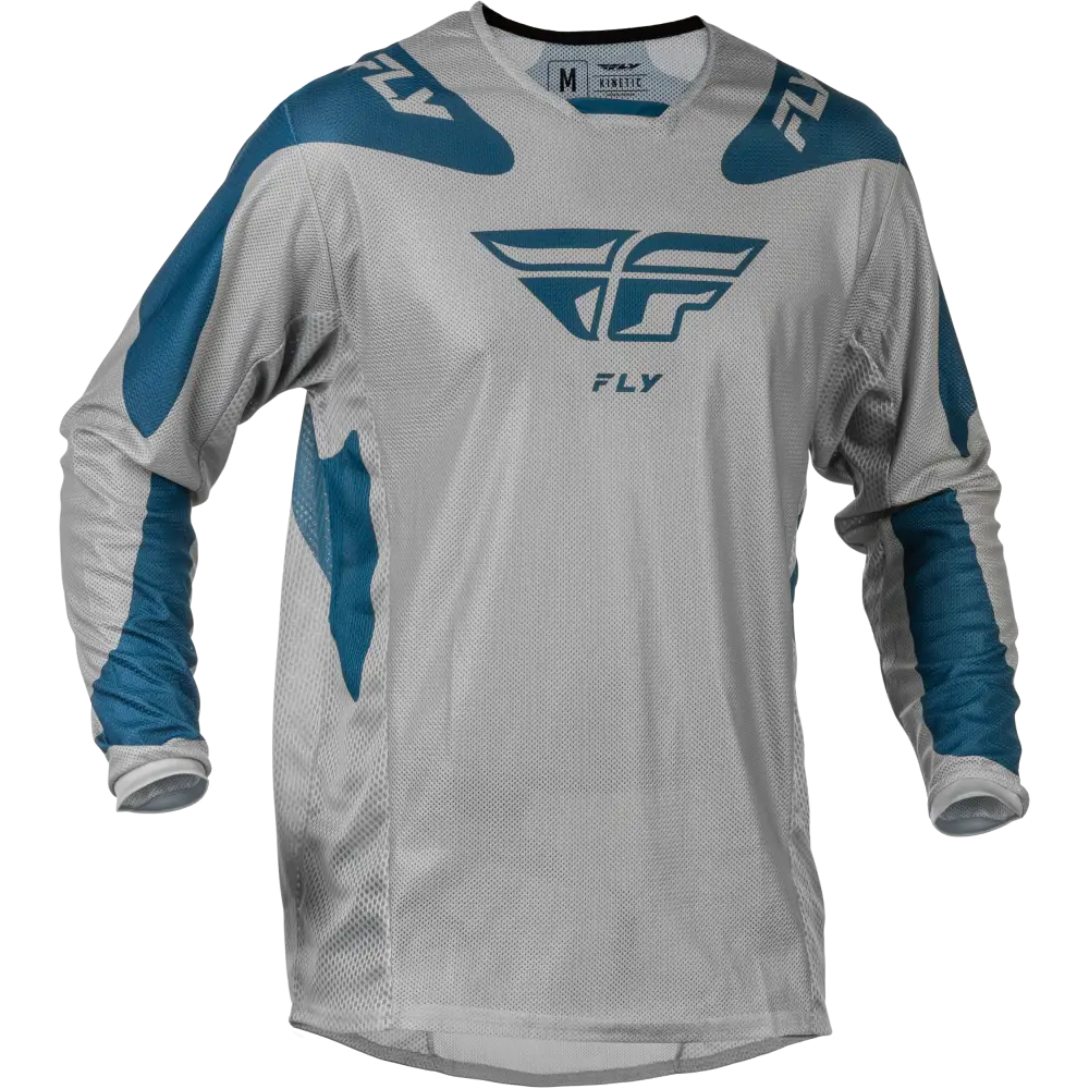 Kinetic Mesh Sym Jersey Grey/Blue Md