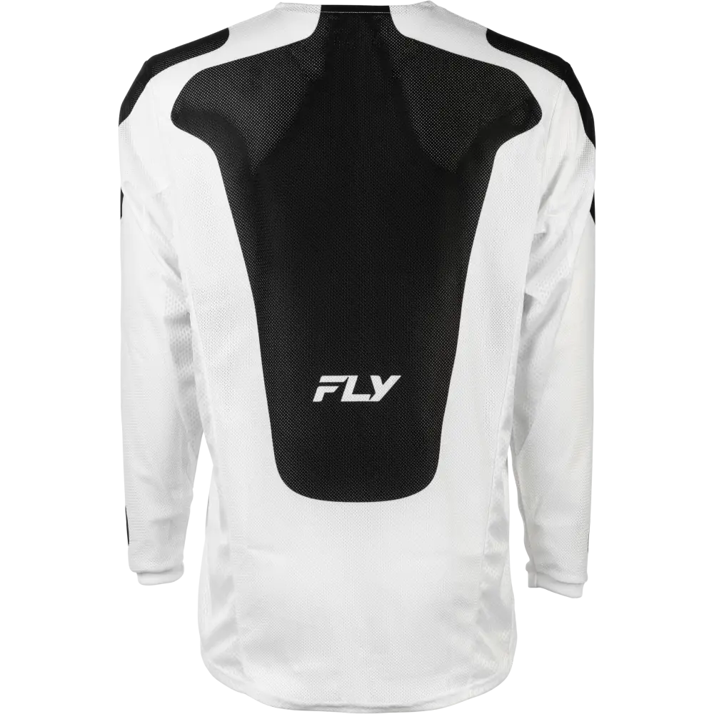 Kinetic Mesh Sym Jersey White/Black Sm
