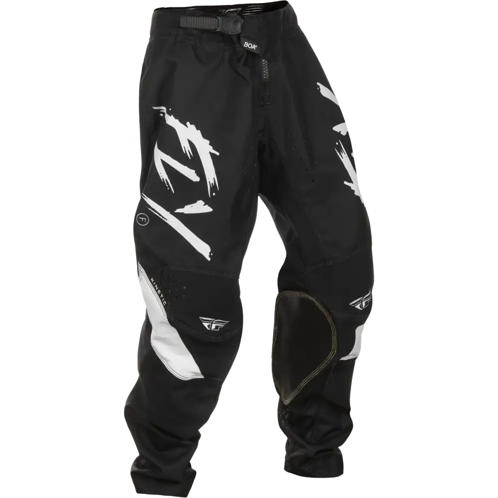 Kinetic Stoke Pant Ca/Ny Black/White Sz 20