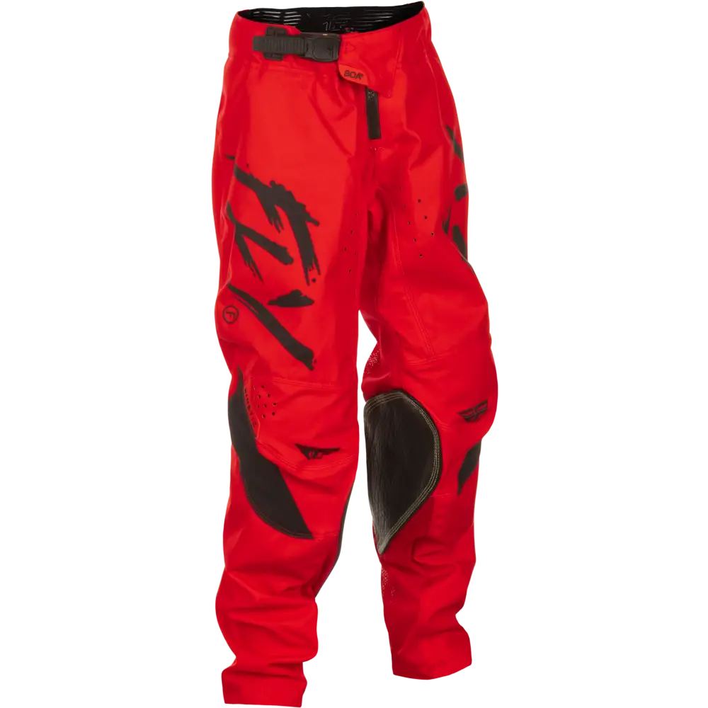 Kinetic Stoke Pant Ca/Ny Red/Black Sz 18