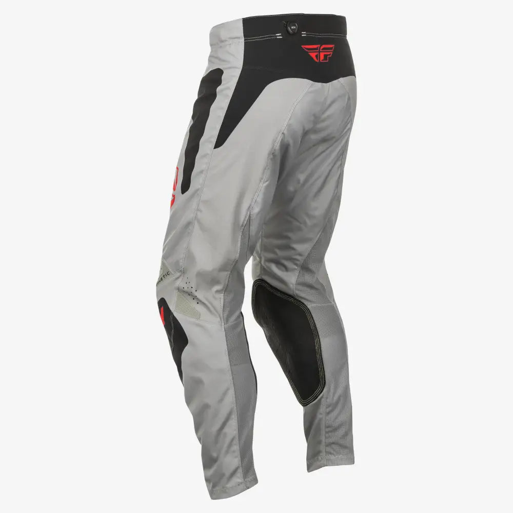 Kinetic Sym Pants Ca/Ny Light Grey/Red/Black Sz 34