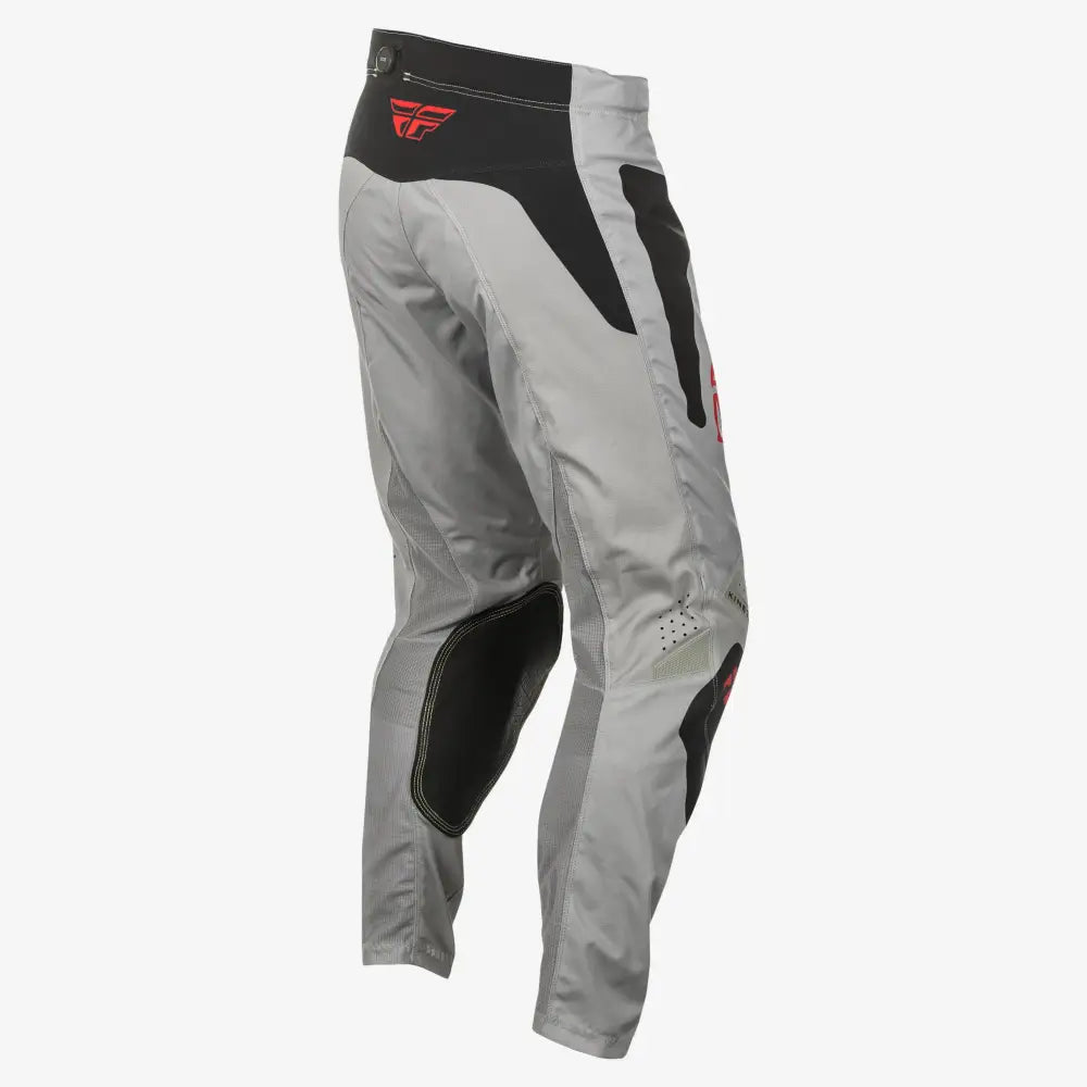 Kinetic Sym Pants Ca/Ny Light Grey/Red/Black Sz 42