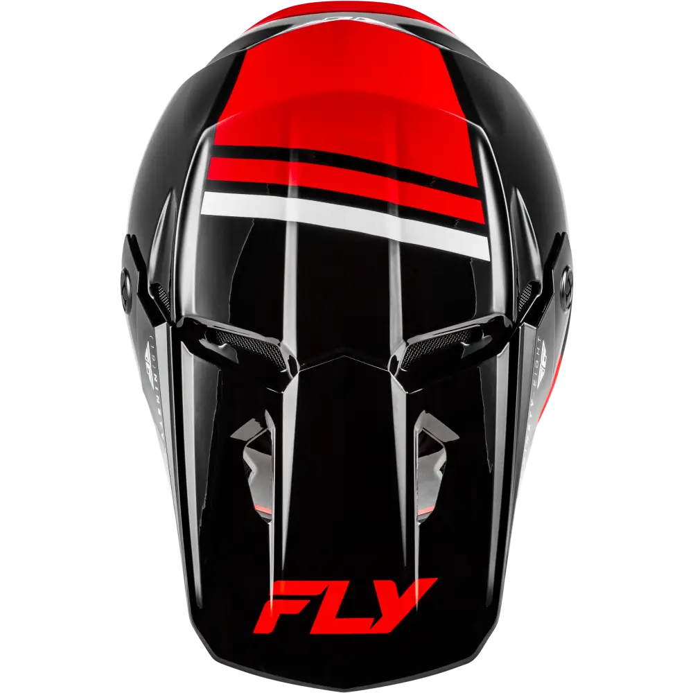 Kinetic Verdict Helmet Black/Red/White Md