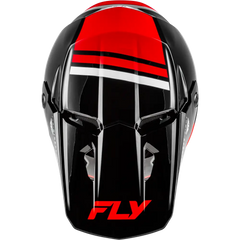 Kinetic Verdict Helmet Black/Red/White Md