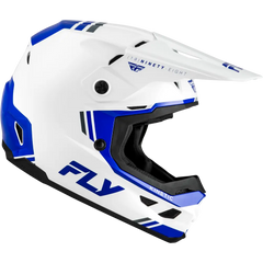 Kinetic Verdict Helmet White/Blue/Grey 2x