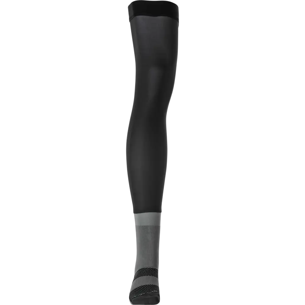 Knee Brace Socks Black/Grey/White Sm/Md