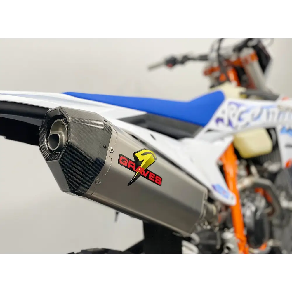 KTM - Husqvarna - GasGas Multi Fitment DualSport Titanium Exhaust - 2024 - Parts