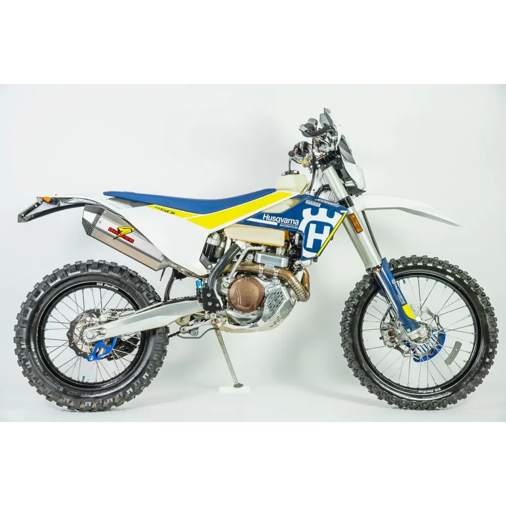 KTM Husqvarna Titanium Octagon Dual Sport / Off-road Slip-on Exhaust - Carbon End Cap - Parts