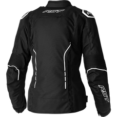 Ladies S1 Ce Jacket Black/White Textile Sm
