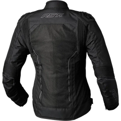 Ladies S1 Mesh Ce Jacket Black/Black Textile Xs