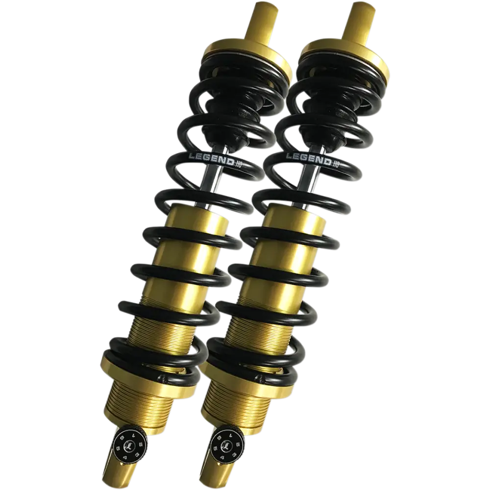 LEGEND SUSPENSION REVO-A Adjustable FXR Coil Suspension - Gold - Standard - 14" 1310-1746