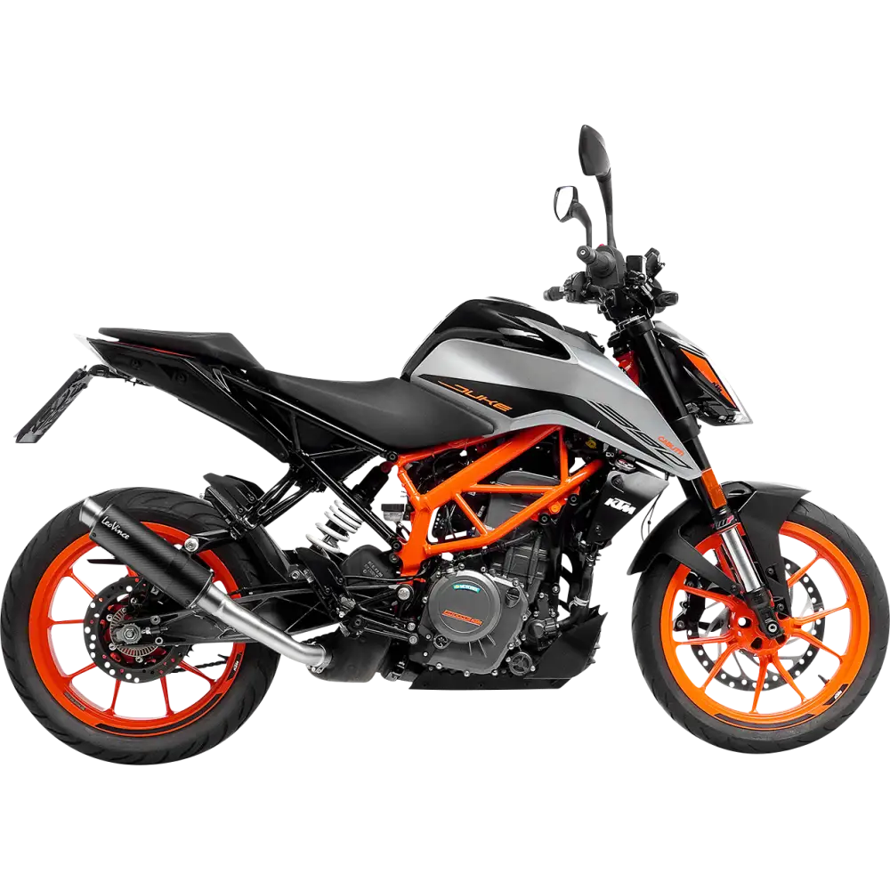 LEOVINCE GP Corsa Matte Slip-On Muffler 3399MU - E X Haust Group