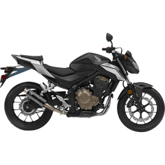 LEOVINCE GP Corsa Slip-On Muffler - Black Edition - CB/CBR 500 3384BU