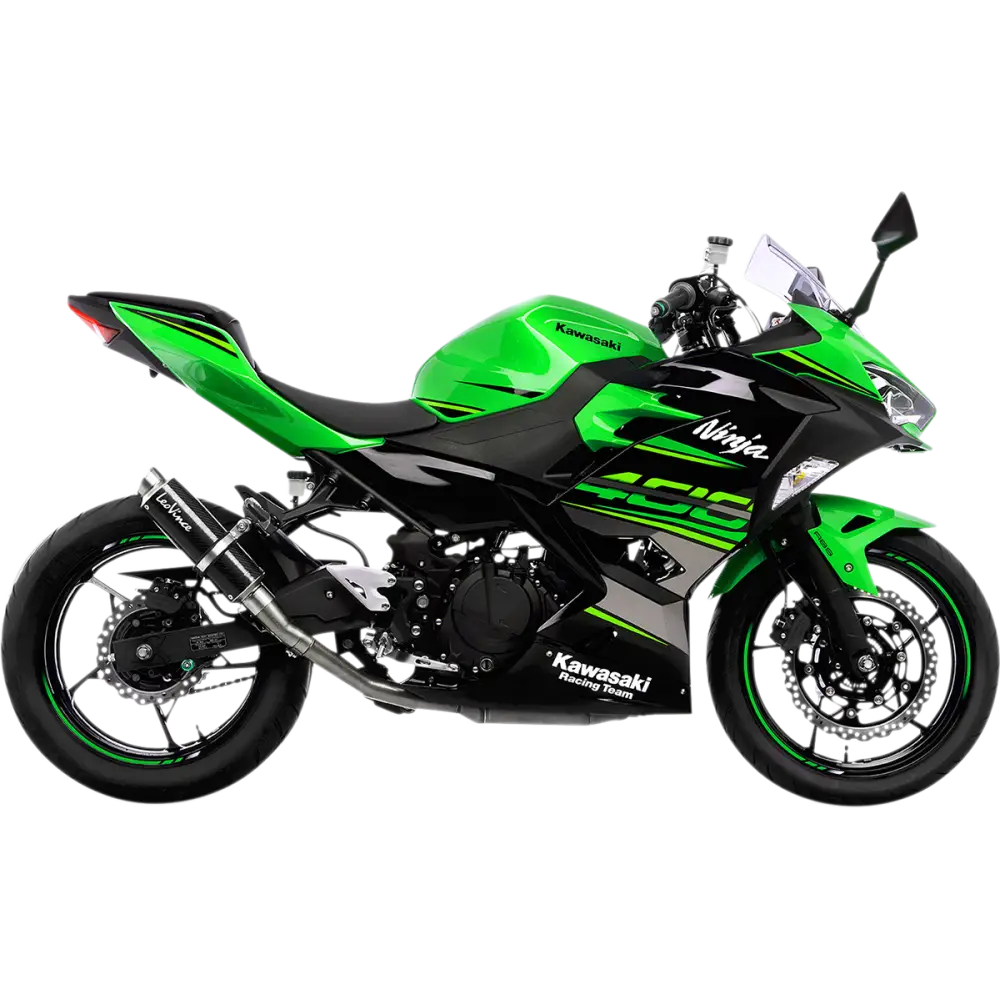 LEOVINCE GP Corsa Slip-On Muffler - Matte 3389MU - E X Haust Group