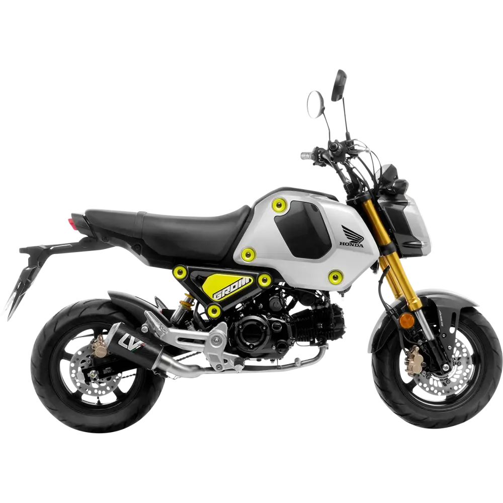 LEOVINCE LV-10 Exhaust - Carbon Fiber 15252CU - E X Haust Group