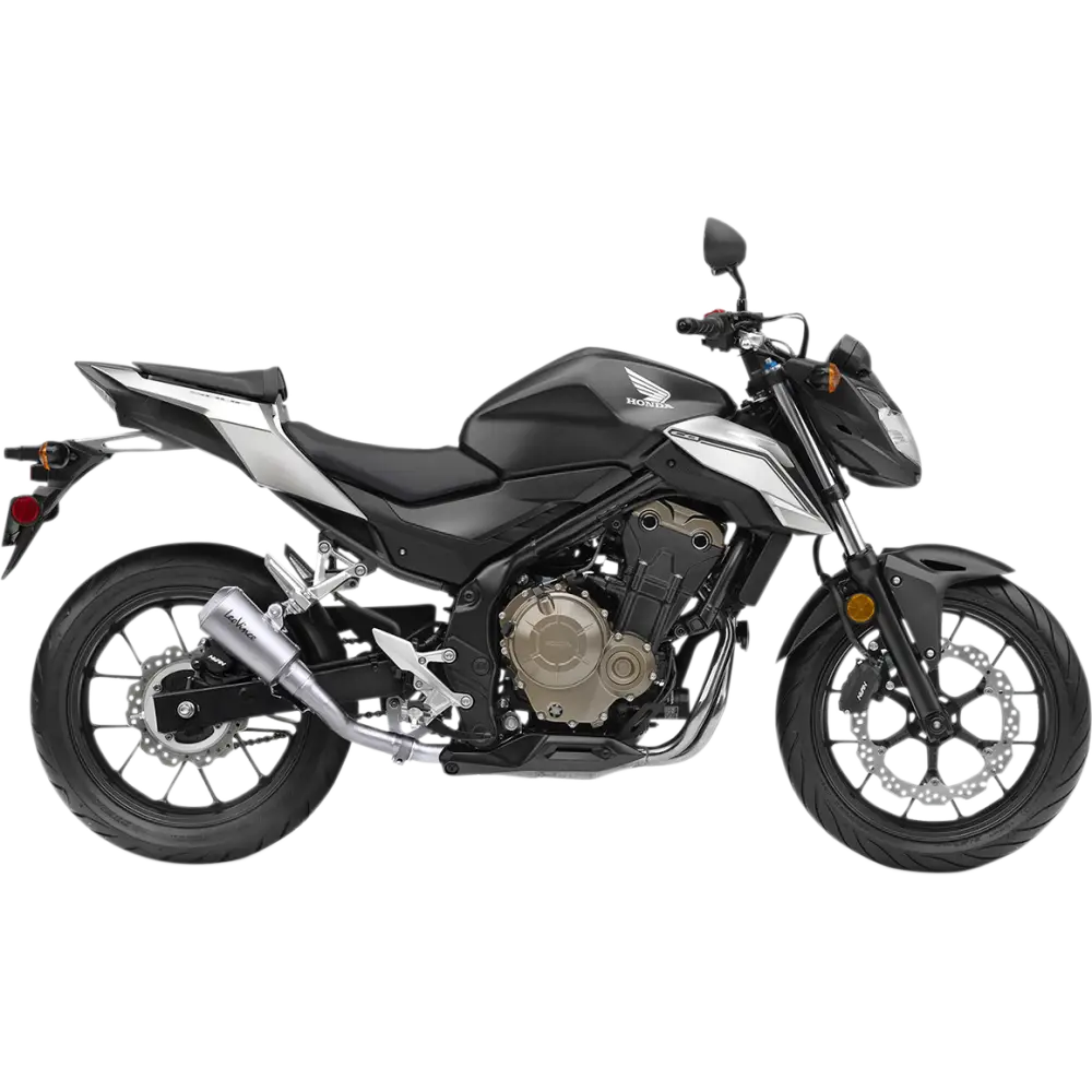 LEOVINCE LV-10 Slip-On Muffler 15208U - E X Haust Group