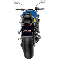 LEOVINCE LV-10 Slip-On Muffler - Black Edition 15245B - E X Haust Group