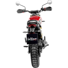 LEOVINCE LV-10 Slip-On Muffler - Black Stainless Steel - Scrambler/Speed 400 15268BU