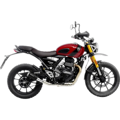 LEOVINCE LV-10 Slip-On Muffler - Black Stainless Steel - Scrambler/Speed 400 15268BU