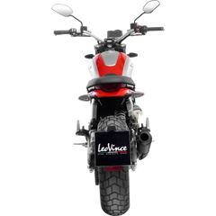 LEOVINCE LV-10 Slip-On Muffler - Full Black 15266FB - E X Haust Group
