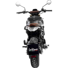 LEOVINCE LV-10 Slip-On Muffler - Stainless Steel 15267U - E X Haust Group