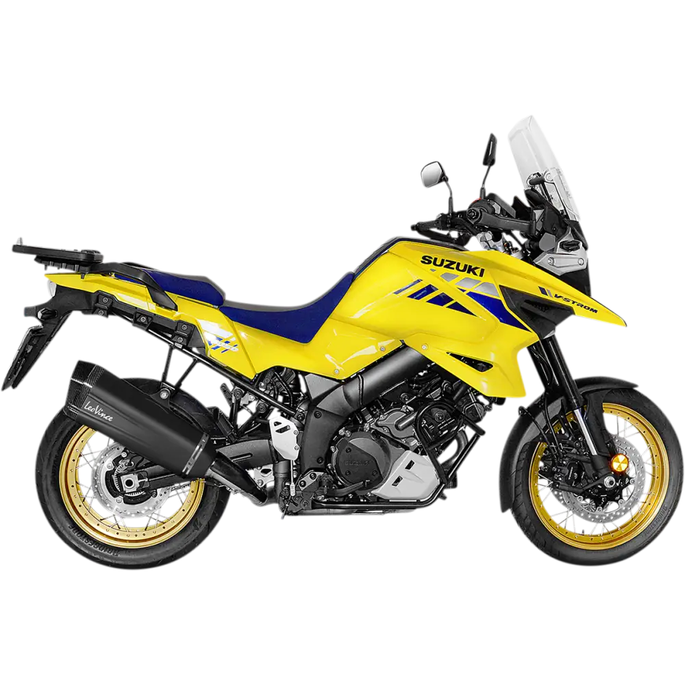 LEOVINCE LV-12 Muffler - Black 15303B - E X Haust Group