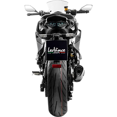 LEOVINCE LV-14 R Slip-On Muffler - Black - Ninja 1000 SX 15602BU