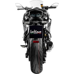 LEOVINCE LV-14 R Slip-On Muffler - Stainless Steel - Ninja 1000 SX 15602U