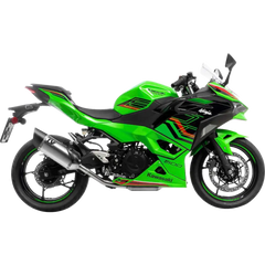 LEOVINCE LV-14 R Slip-On Muffler - Stainless Steel - Z/Ninja 400/500 15607U