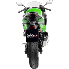 LEOVINCE LV-14 R Slip-On Muffler - Stainless Steel - Z/Ninja 400/500 15607U