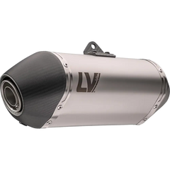 LEOVINCE LV-14 Slip-On Muffler - Stainless Steel - XL 750 Transalp 15601U