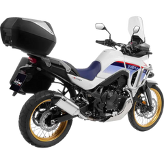 LEOVINCE LV-14 Slip-On Muffler - Stainless Steel - XL 750 Transalp 15601U