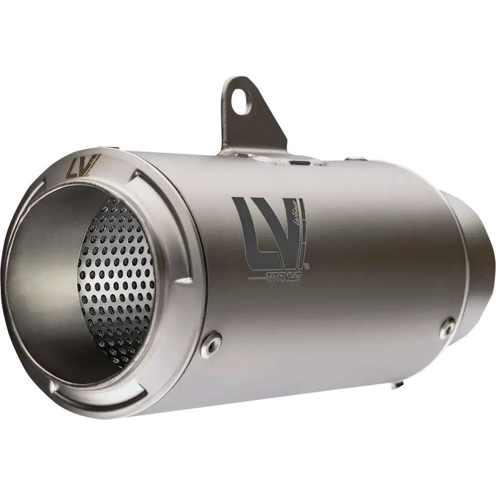 LEOVINCE LV Corsa Muffler - Titanium 15400TU - E X Haust Group