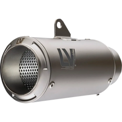 LEOVINCE LV Corsa Muffler - Titanium 15400TU - E X Haust Group