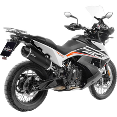 LEOVINCE LV One EVO Slip-On Muffler - Black 14414EBU - E X Haust Group