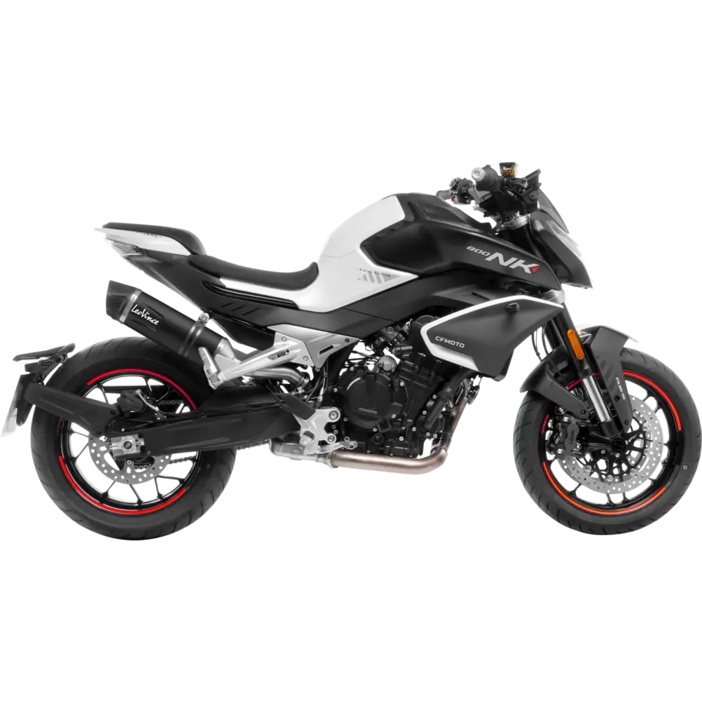 LEOVINCE LV One EVO Slip-On Muffler - Black 14444EBU - E X Haust Group